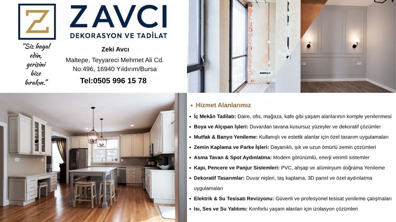 Yıldırım Dekorasyon Firmaları